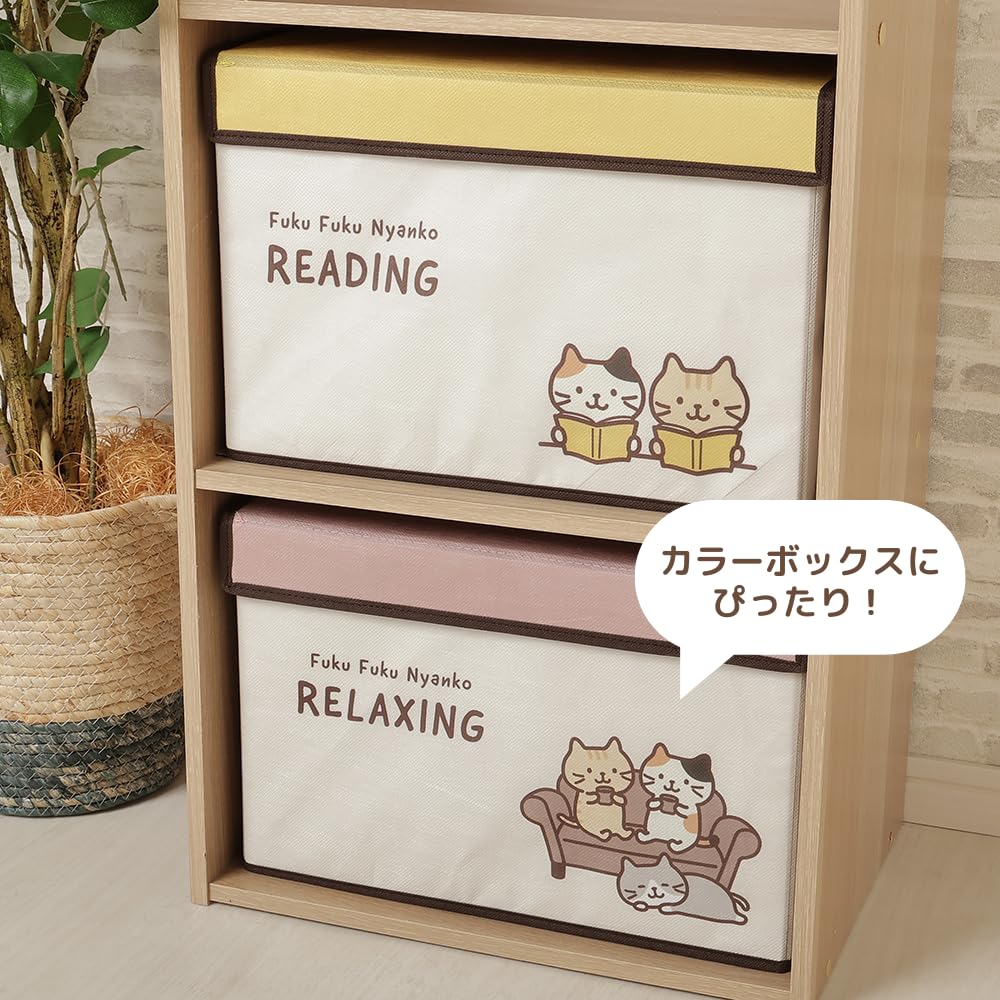 サンエックス　にゃんにゃんにゃんこ ウォールポケット　フタ付収納ボックス サンエックス にゃんにゃんにゃんこ ウォールポケット フタ付